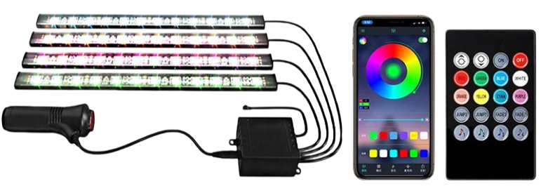 Lasvor AuraGlow™ RGB Interior Lights