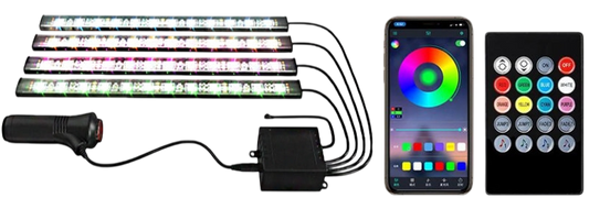 Lasvor AuraGlow™ RGB Interior Lights